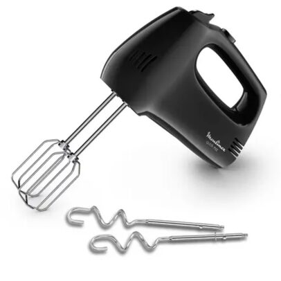 Batteur Moulinex HM3108B1 - 5 Vitesses - 300W - Noir