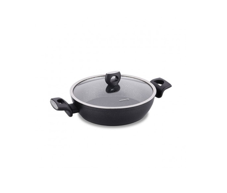 Shallow Pan 26cm Korkmaz A2944 - Noir