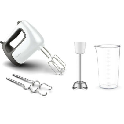 Batteur Moulinex PREP'MIX HM462110 - 500W - Blanc