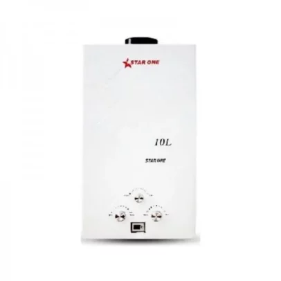 Chauffe Bain 10L Star One - Gaz Naturel - Blanc